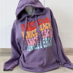 Venice Beach Purple Hoodie
